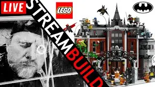 🔴 Building LEGO Batman Arkham Asylum (76300) Live! - Part 2