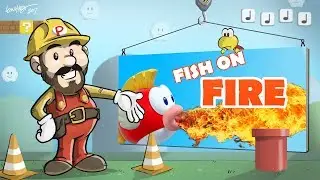 Mario Maker | Fish on FIRE | Your REDDIT Levels #4