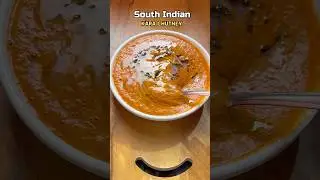 South￼ Indian Cuisine Red Kara Chutney for Idli/Dosa ￼#youtubeshorts #karachutney #southindianfood