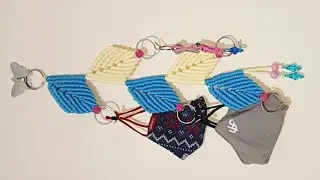 Macrame Key Hanger 2023/ New design Macrame Key Hanger/ How to make Macrame Key Hanger