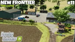 BUILD A FARM | NEW FRONTIER FORESTRY | Farming Simulator 25 | EP - 11