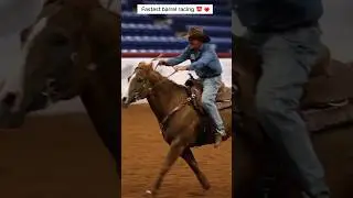 Breeders Challenge Barrel race! 🔥💯💯 #horse #shorts