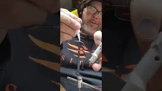 Making your own weighted swim bait hooks. When the size you need is too heavy, make your own.