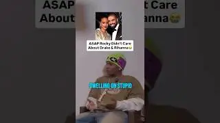 ASAP Rocky gets TRIGGERED When #djakademiks mentions Drake & Rihanna😳#drake #rihanna #asaprocky