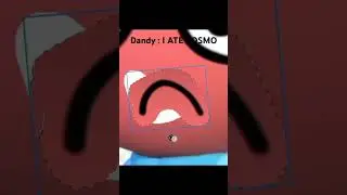 (Part 2) Dandy ate cosmo😔  #meme #art #dandysworld #animation #trending #artist #lloveyou