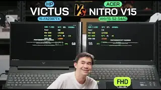 🔴Live | โน้ตบุ๊ค HP VICTUS 15-FA2387TX และ ACER NITRO V 15 ANV15-52-54AC | iHAVECPU