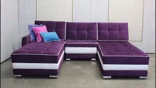 Классный диван  угловой Оскар П поворотный, Unusual sofa transformer