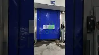 AUTO RECOVERY RAPID DOOR - CRONAX #highspeeddoors