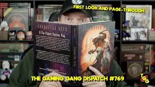 Первый взгляд на книгу персонажей Fading Suns 4E в выпуске The Gaming Gang Dispatch EP 769