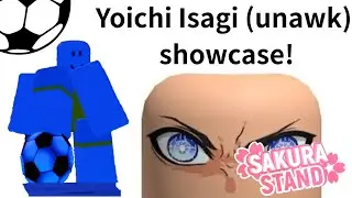 Roblox sakura stand isagi yoichi (unawk) showcase