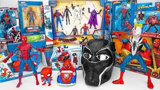 Marvel Spiderman Collection Unboxing Review| Black Panther Helmet | LEGO Marvel 10794 Team Spidey