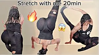 😍STRETCH WITH MEEEEEEE 🤸🏽&zwj;♀️   flexibility 😵 FT  Crystal ink