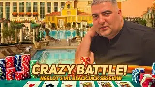 Безумие блэкджека с высокими ставками в стиле Вегаса от NG Slot! Полная дегенеративная сессия!
