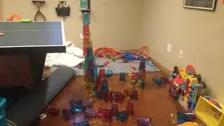 Crazy cup fort nocked down