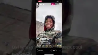 YRNDJ goes live rite after he is released from jail