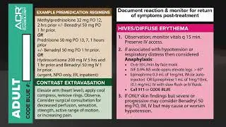 Review of ACR Guidelines on Contrast Reactions by Neil Kelekar and Morlie Wang MD MPH