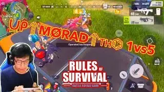 UP Morad 1v5 gyro alway on Gameplay//ROS KH 168//Ep112