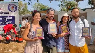 Pushkar fair day 2  , pushkar Mela Indians vs foreigners football match