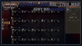 Ultimate General: Гражданская война; Управление армией