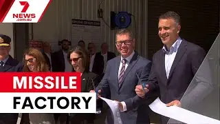 Australia takes quantum leap in weapons production | 7NEWS