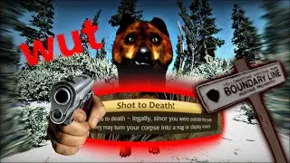 Going in to the FORBIDDEN a area of the new DLC map WolfQuest 3  ?