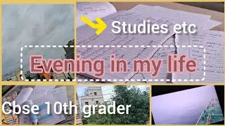 evening in my life |India |study vlog |cbse 10th grader|Lifestyle of RMK