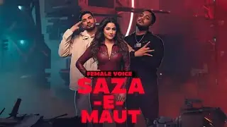 SAZA E MAUT 😱 | FEMALE VOICE | WHAT IF @KRSNAOfficial  X @raftaarmusic  hard kor rap song  