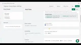 Basic setup of zones and rates | Shopify Shipping app | Shipping and Delivery Date Shopify