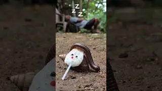 Don't tell the millipede, I'm sleeping and snoring