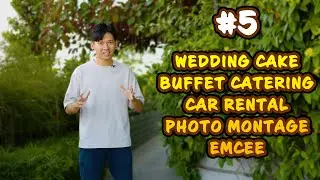 Tips on planning a wedding in Singapore part 5/6 : Cake, buffet, car rental, photo montage & emcee