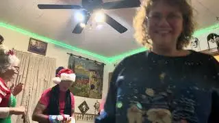 2023 12 22 Christmas Saran Wrap Game – Game Night Fun Part 1 🎁🎲 | Friends And Family