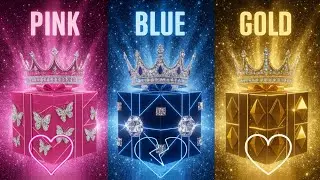 🎁 Pick ONE Mystery Box! PINK vs BLUE vs GOLD | WIN BIG PRIZES?! 🤯 Color Challenge