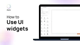 How to use UI widgets | zbyte dPlat