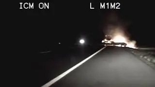 Video shows fiery crash with New Mexico patrol car