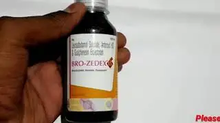 Bro zedex syrup for cough uses and sideeffects review || Medicine Health