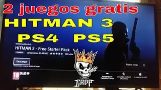 JUEGOS GRATIS PS4😲 HITMAN 3  Y beta KNOCKOUT CITY