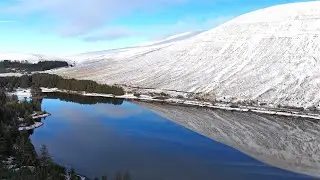 Snow in Brecon Beacons