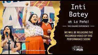 Inti Batey performs LIVE at La Pe&ntilde;a's art exhibition opening night!