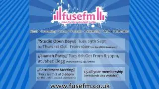 Freshers Fair 2009 - Sticker Challenge FuseFm