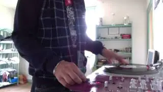 dj Skwal:scratch practice summer 20/08/2014