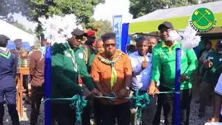 MWENGE WA UHURU 2025 UMEWEKA JIWE LA MSINGI MRADI WA ULINDWANONI KALIUA
