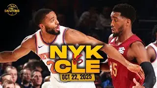 New York Knicks vs Cleveland Cavaliers Full Game Highlights | Oct 22, 2025 | FreeDawkins