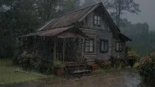 Rain sounds helping deep relaxation as anxiety and tension drift away into peacefulness