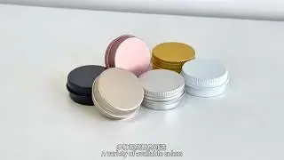 Wholesale Good Quality 30-80ml Empty Cosmetic Container Lip Balm Jar Aluminum Tin Jar