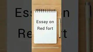 Essay On Red Fort / easy and simple essay