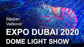 EXPO 2020 DUBAI - Al Wasl Dome light show