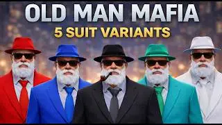 GTA 5: Mafia Old Man Ped for FiveM  - Addon Custom Ped FiveM 🕴️