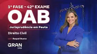 1ª fase do 42º Exame OAB: Jurisprudência em Pauta | Direito Civil com Raquel Bueno
