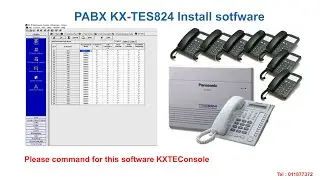 Panasonic KX-TES824 full installation program, KXTEConsole,