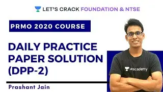 Daily Practice Paper Solution (DPP-2) | PRMO 2020 Course | Prashant Jain